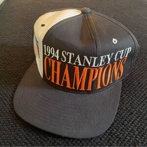 Vintage NY Rangers Stanley Cup Champions Cap